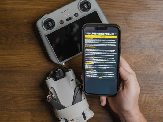 DJI MINI 3 PRO CHEAT SHEETS